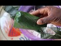 How to Wrap Ebiripo in Leaves // Step by Step leaves wrapping for beginners  // Cooking Ijebu Food