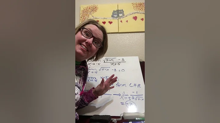 Limits Revisited (last topic)