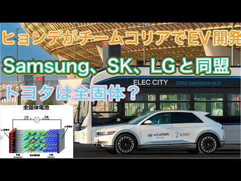 ヒョンデがサムスン・LG・SKとアライアンスを組んでEVを作るメリットとは？【トヨタの全固体電池はただのパフォーマンス？】