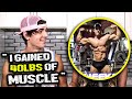 Bryce Hall Claims He Gained 40 Lbs Of Muscle On SARMs - What 40 Lbs ACTUALLY Looks Like