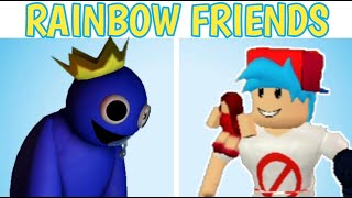 Friday Night Funkin- Vs Rainbow Friends Roblox Rainbow Friends Chapter 1 Fnf X Roblox