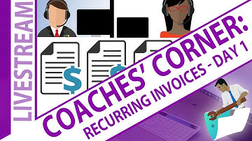 Creating Recurring Invoices in FileMaker - Day 1