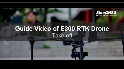 E300 RTK Drone_Take-off