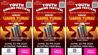 AGUNG PODOMORO SINGING FESTIVAL for TEENS - organized by VOICE OF INDONESIA