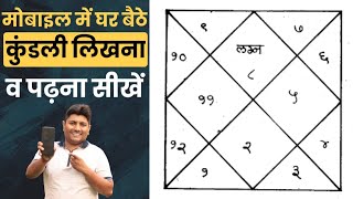 How to make kundli in hindi || Learn Kundli Reading From mobile screenshot 2