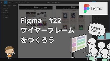 ワイヤーフレームの作り方【#Figma 22】ワイヤーフレームを作ってみよう。素材ダウンロードあり。