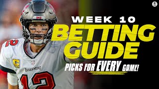 NFL Week 10 Betting Preview: EXPERT Picks for ALL Games | CBS Sports HQ