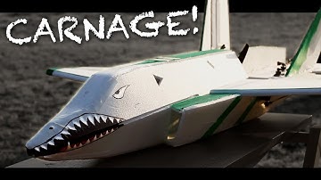 F-35 Carnage (Electric RC Plane Crash)