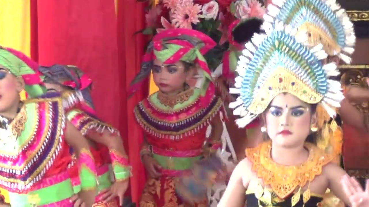 tari mejangeran tk widhya brata mengwi