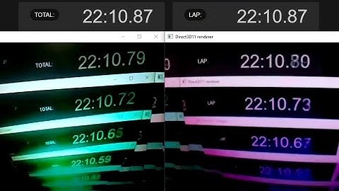 Raspberry Pi Camera V1 vs V2 latency test