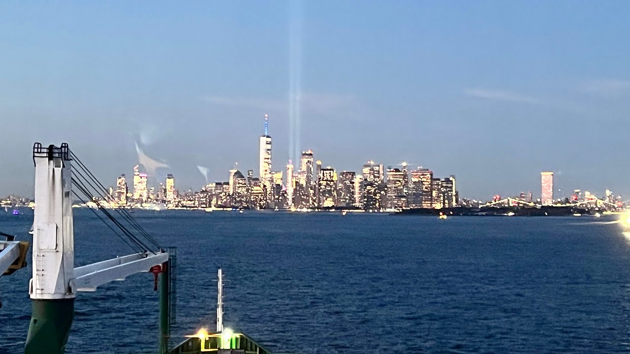 Approaches to Brooklyn New York Red Hook Terminal Container Ship YouTube