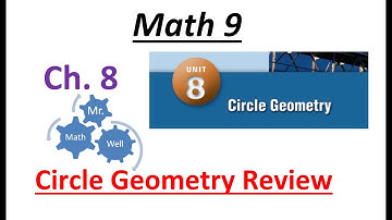 Math 9 Ch 8 review - Circle Geometry