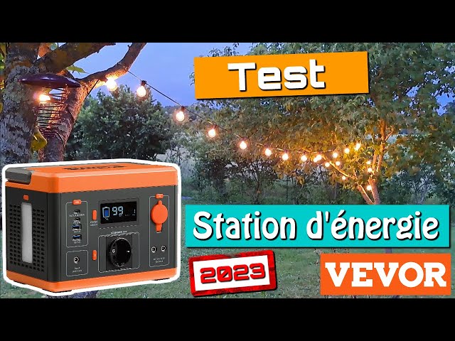 Batterie portable VEVOR : une station d'énergie pour vos besoins d' électricité en déplacement ! 