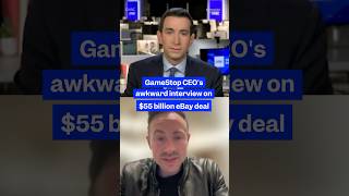 #GameStop wants to buy #eBay for $55B, but an awkward CNBC interview proves the details are murky.