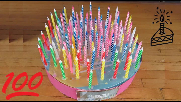 100 Birthday Candle Blowout - 2022 Celebration - Must See!