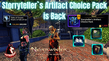 STORRYTELLERS`S ARTIFACT CHOICE PACK Back in The Zen Store - Neverwinter Mod 21