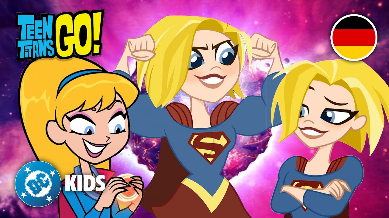 NEUZUGANG BEI DEN TITANS! (Es ist SUPERGIRL) 💥 | Teen Titans Go! auf Deutsch 🇩🇪 | @DCKidsDeutschland