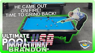 Call The Fire Department! He's On FIRE! 🔥 Ultimate Pool Invitational vs Brandon!