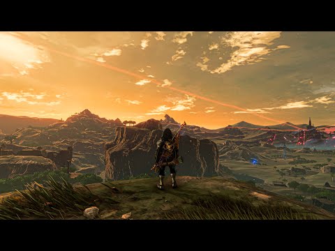 [8K] Zelda Botw CEMU - Raytracing GI  - Ultra graphic comparison - Gameplay - Infinite Tree LOD dist