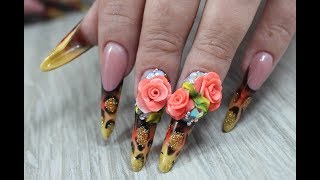 БОМБИЧЕСКИЙ МК наращивание арочный стилет/Лучший МК по выкладному арт френчу и ювелирной лепке БОМБИЧЕСКИЙ МК наращивание арочный стилет/Лучший МК по выкладному арт френчу и ювелирной лепке