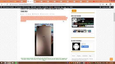 Lava R1 FRP Unlock Solution With SP Flash Tool With 30MB File Easy Work Solution