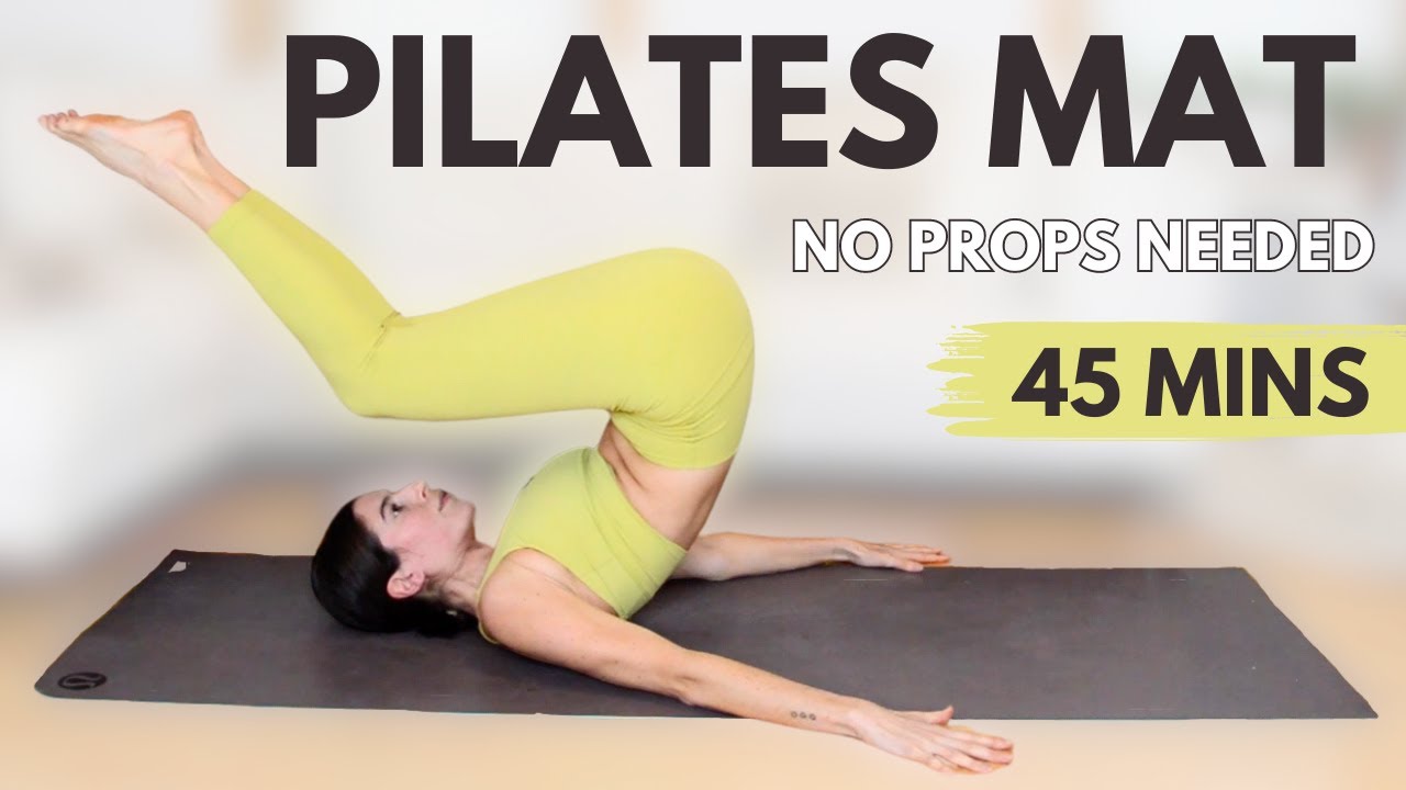 Essential Mat Pilates Workout  Perfect For BEGINNERS + No Props