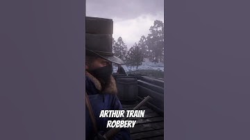 This RDR2 Train Robbery Scene is PURE CINEMATIC GOLD! 🎥🔥
