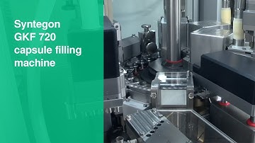 Syntegon GKF 720 | One platform for all capsule filling requirements