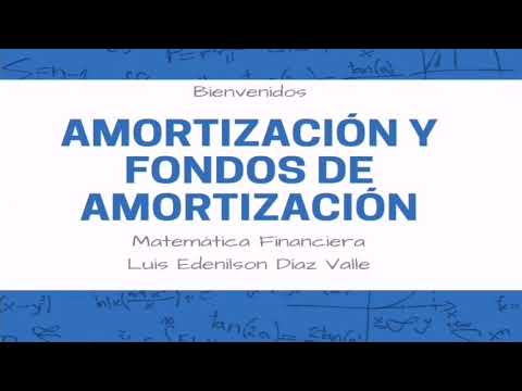 Vídeo: Diferencia Entre Fondo De Amortización Y Amortización