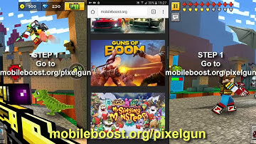Pixel Gun 3D Hack - Gems and Coins Cheat (iOS, Android)