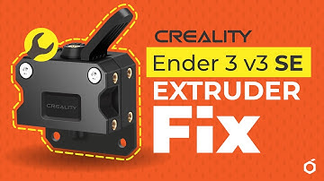Ender 3 v3 SE Extruder clogging Problem solving and Extruder Cleaning