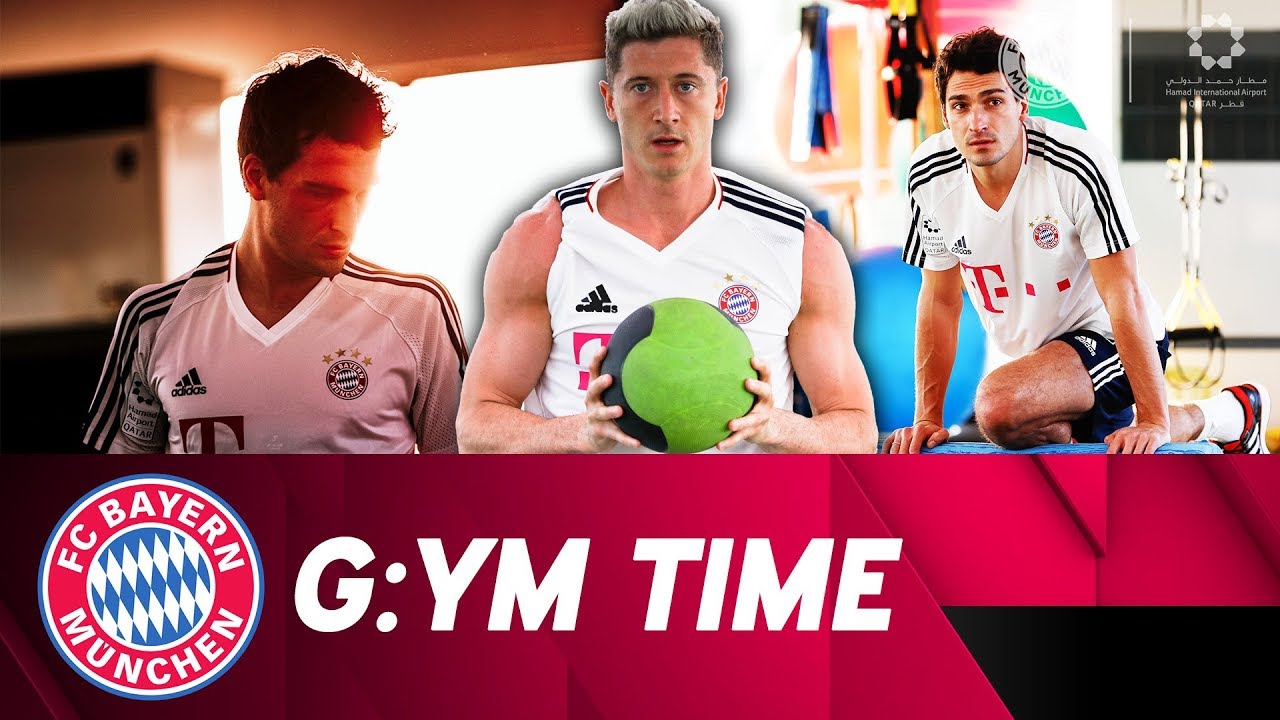 Robert Lewandowski - Morning at the gym 💪🏼 4F #paidpartnership