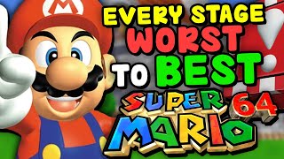 EVERY STAGE Ranked WORST TO BEST in Super Mario 64