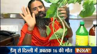 Watch Home Remedies for Dengue Treatment by Baba Ramdev - India TV screenshot 4