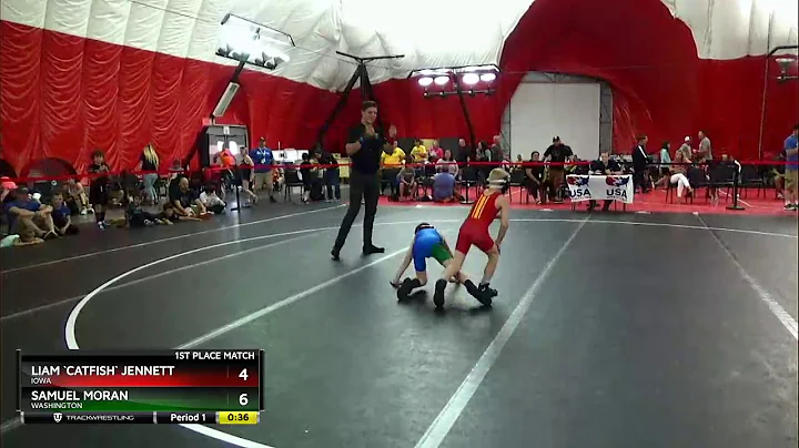 8U Festival 62 Liam Catfish Jennett Iowa Vs Samuel...