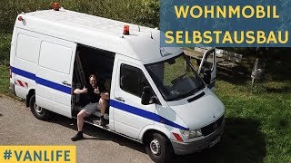 Sprinter Wohnmobil Ausbau Kastenwagen Wird Zum Campervan Umgebaut Vanlife Ich Komme Youtube