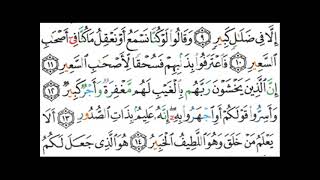 Qur'an _067 , Surah Al-Mulk -Qari Mohammad Ayyub