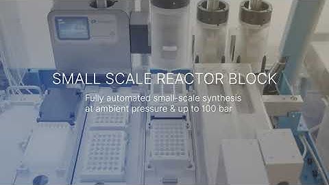 Fully automated small-scale / microL reaction and catalyst screening