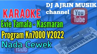 Evie Tamala - Kasmaran [karaoke] Kn7000 - Nada Cewek Standart