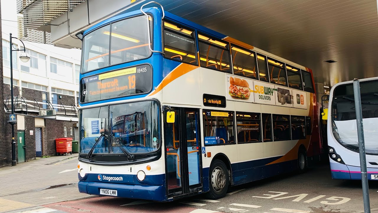 Stagecoach Bus Worksop 18435 X STG Hull On 19 From Rotherham To Thurcroft YouTube