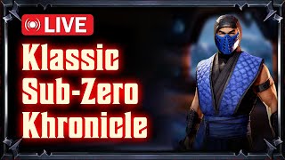 Klassic Sub-Zero Khronicle! - Livestream! - Mortal Kombat: Onslaught