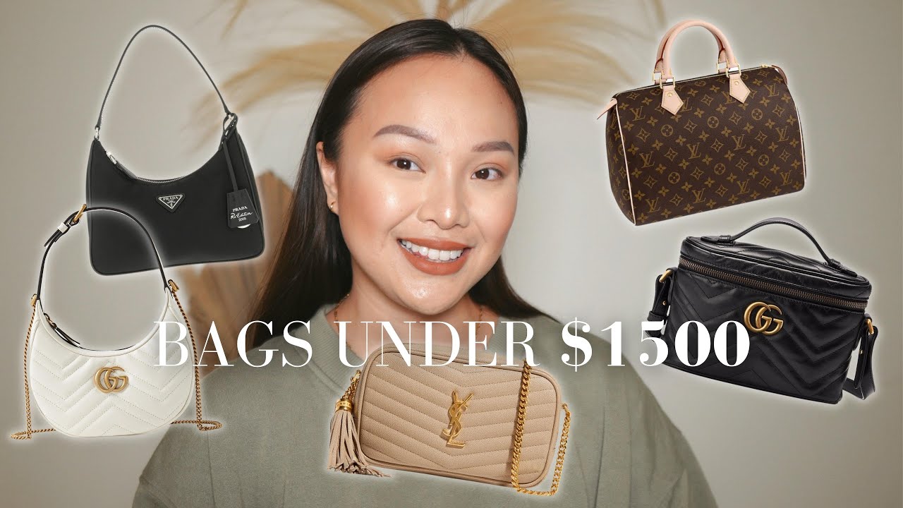 Best Luxury Bags Under $1500  Louis Vuitton, YSL, Prada, Gucci