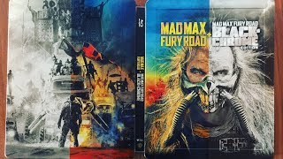 MAD MAX: FURY ROAD - Black &amp; Chrome - Steelbook (Amazon exklusiv) Limited Edition Unboxing [UHD]