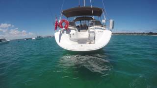 Jeanneau Sun Odyssey DS42 Daydreamer  Sailing Blairgowrie to Sandringham, Port Phillip Bay