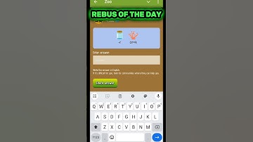 JANUARY 9 ZOO REBUS OF THE DAY #zoo #rebusoftheday