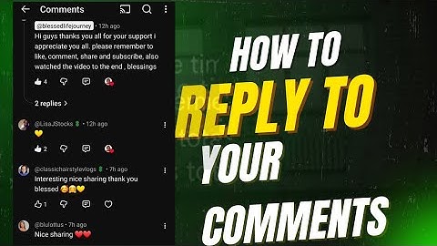How to reply to Comments on Your Phone: Easy Tutorial step by step