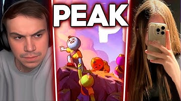 ГЛЕБ ИГРАЕТ в НОВУЮ ИГРУ PEAK ( Формикс, Лиза, Юра ) | Sasavot