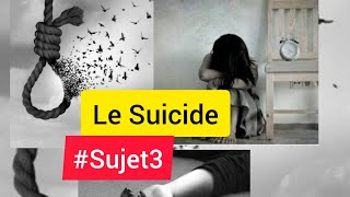 Production écrite (Le suicide)واحل في     ■الفيديوا ليك ■ موضوع  الإنتحار 