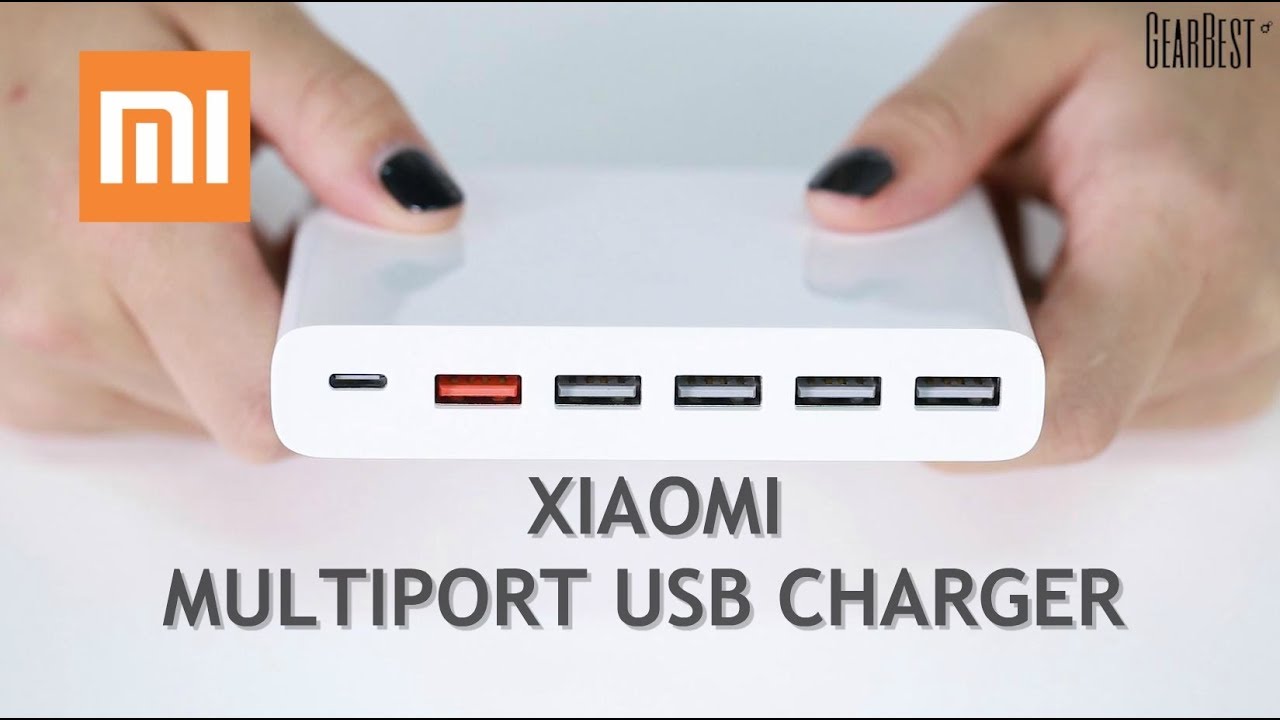 Xiaomi USB MultiPort Charger Unboxing GearBest YouTube
