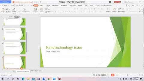Major Environmental Application of Nanotechnology